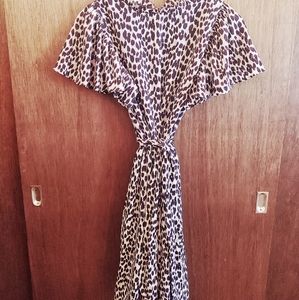 LOFT Leopard Dress